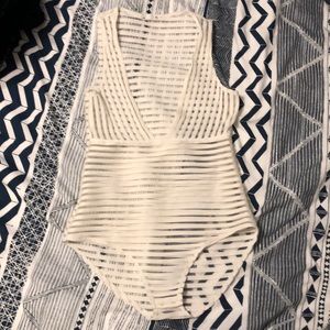 It Girl One piece low cut lingerie